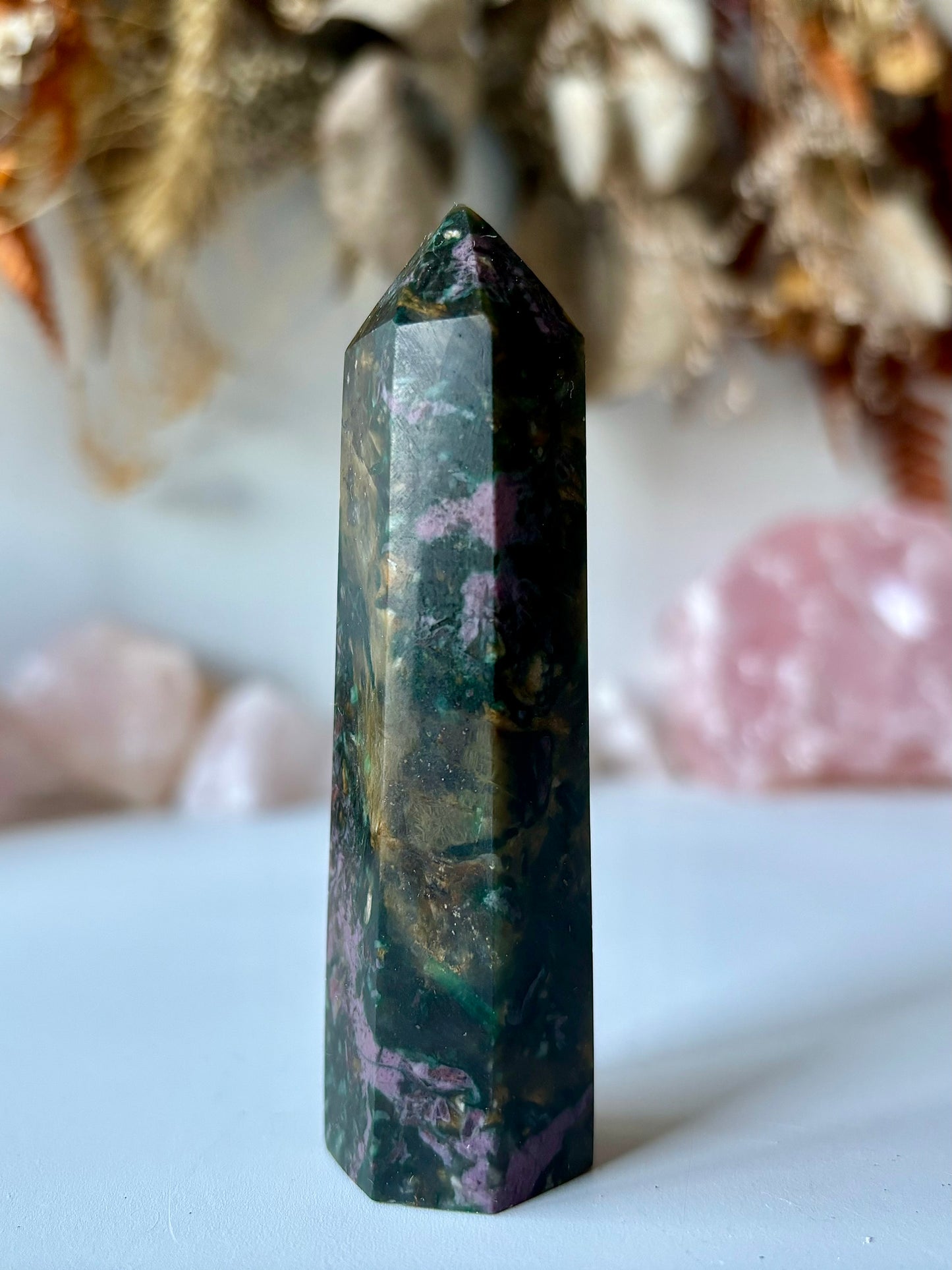 Ruby, Kyanite & Matrix Points