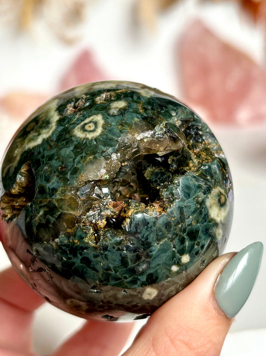 Ocean Jasper Sphere