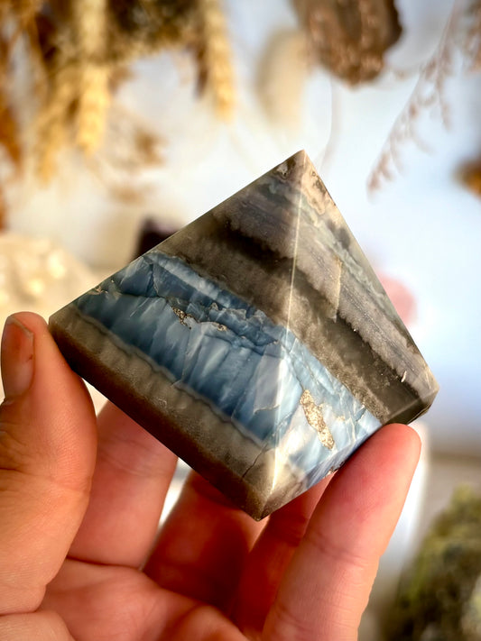Blue Opal Pyramid
