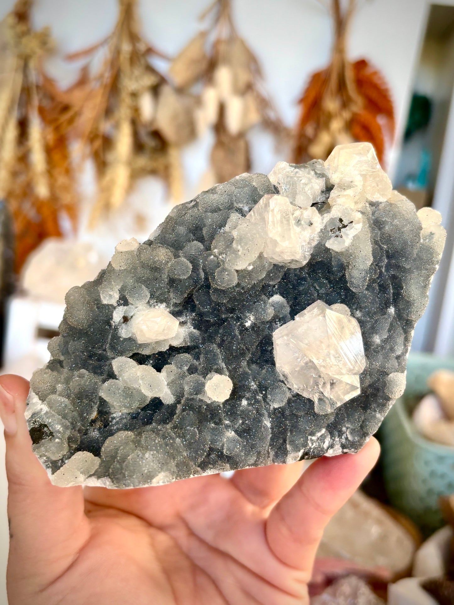 Blue Chalcedony & Apophyllite