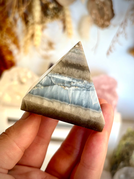 Blue Opal Pyramid