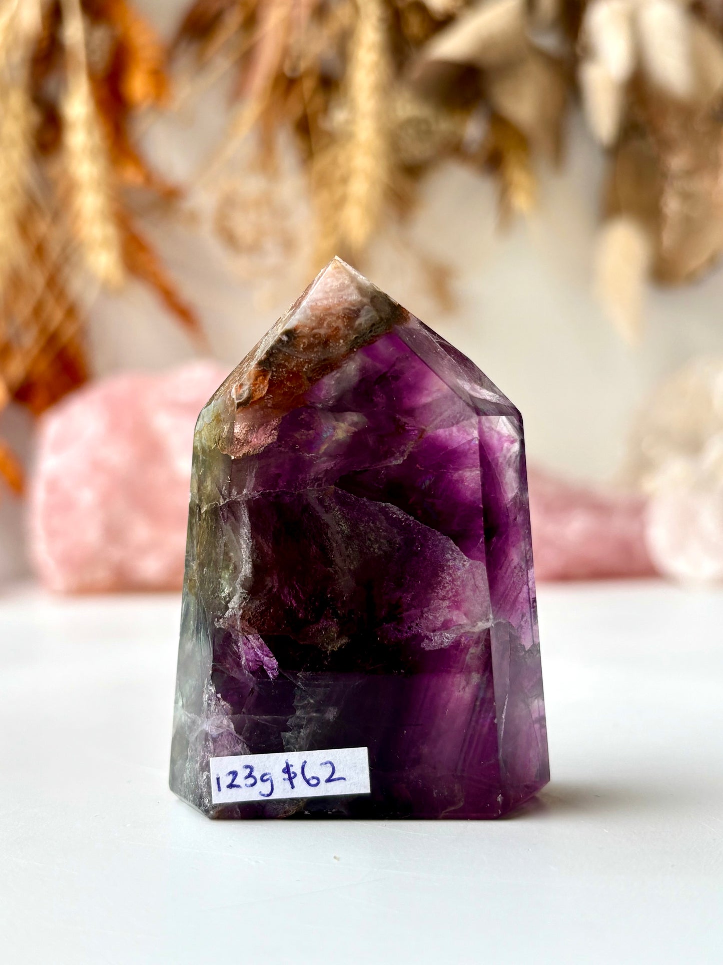 Rainbow Fluorite Tower