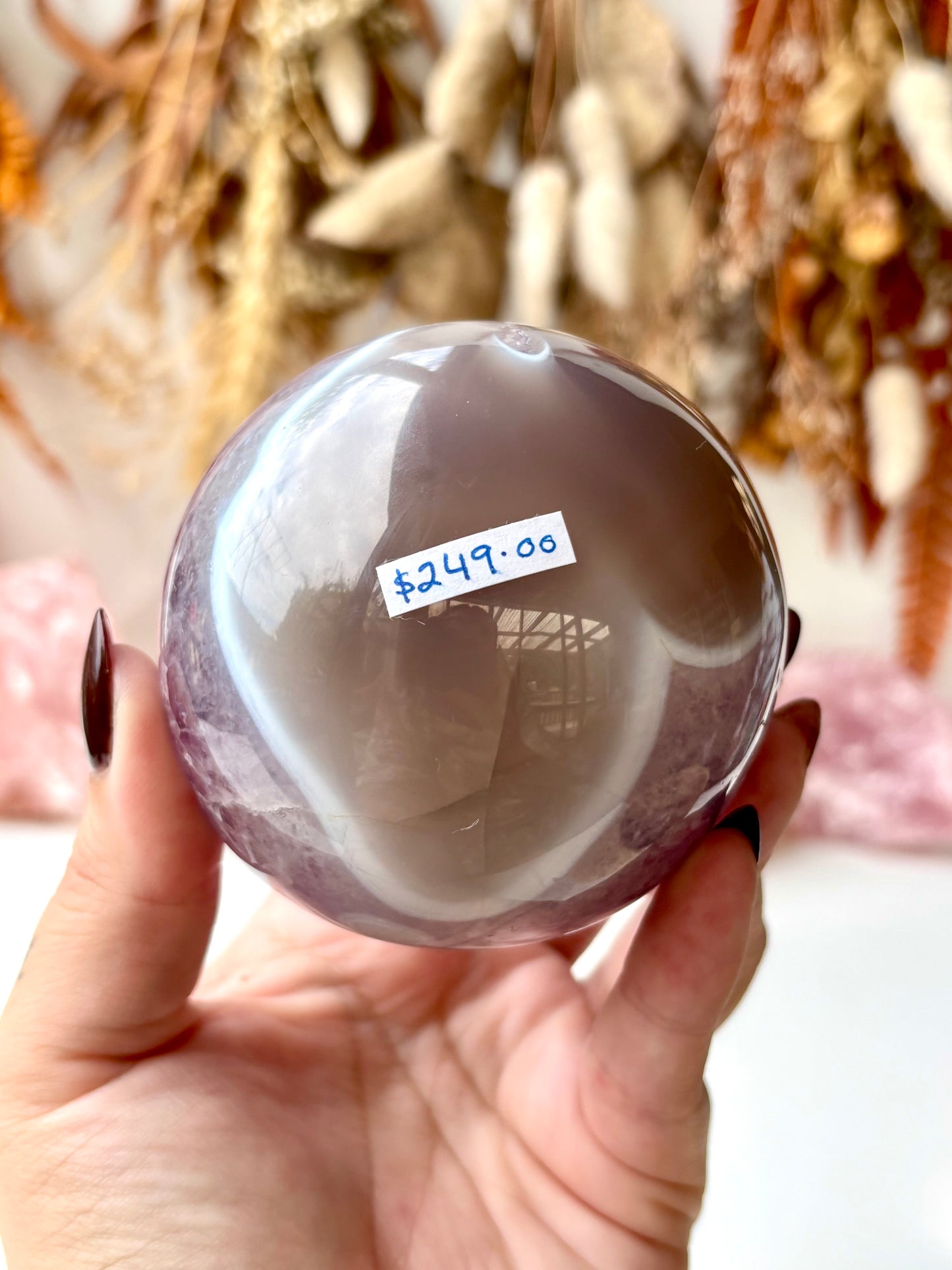 Amethyst Geode Sphere