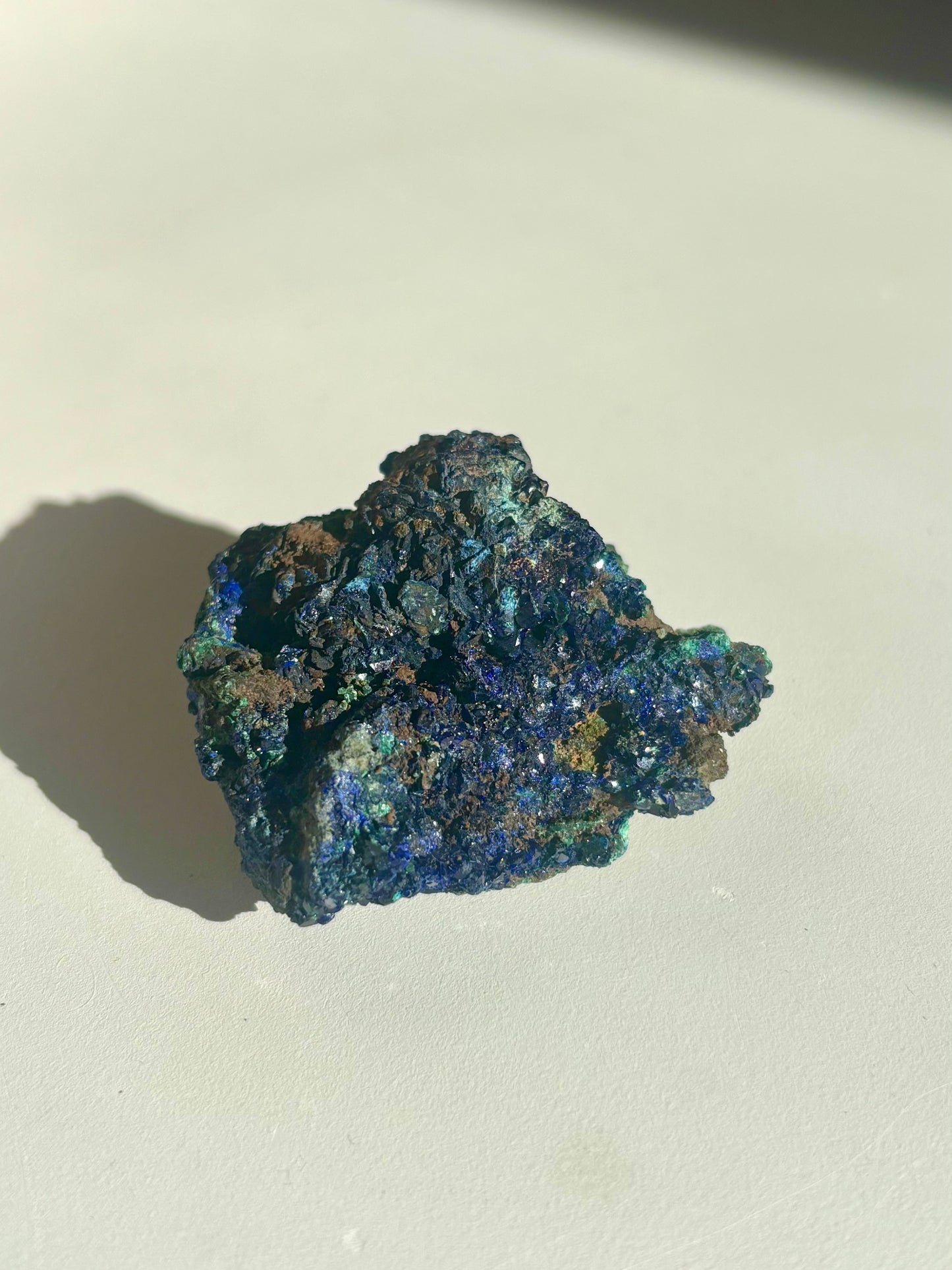 Azurite & Malachite Specimen Cluster