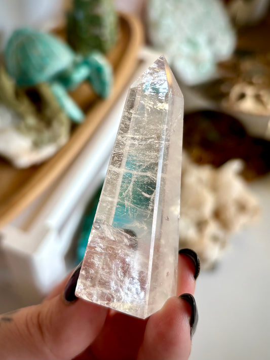 Clear Quartz Obelisk - Brazil