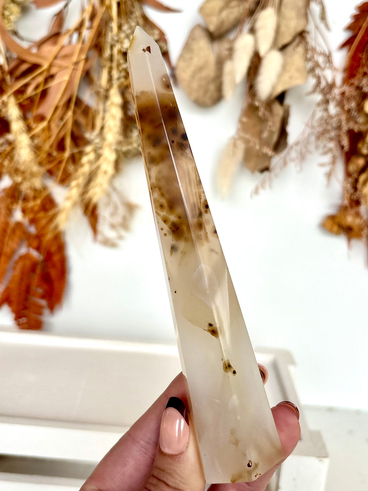 Dendritic Agate Tower