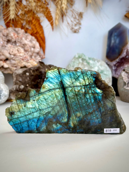 Labradorite Polished Single Face