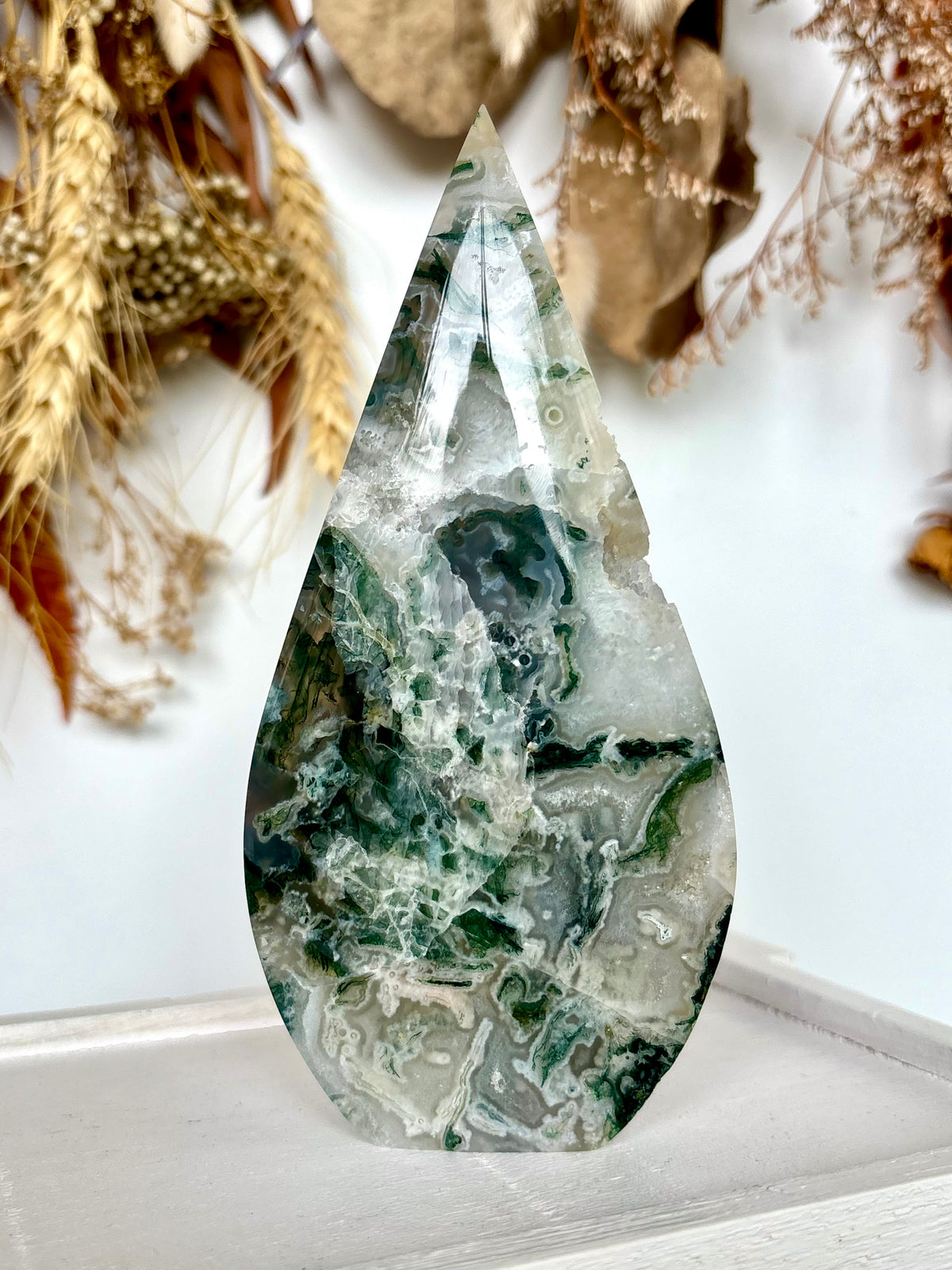 Moss Agate Flame (2)