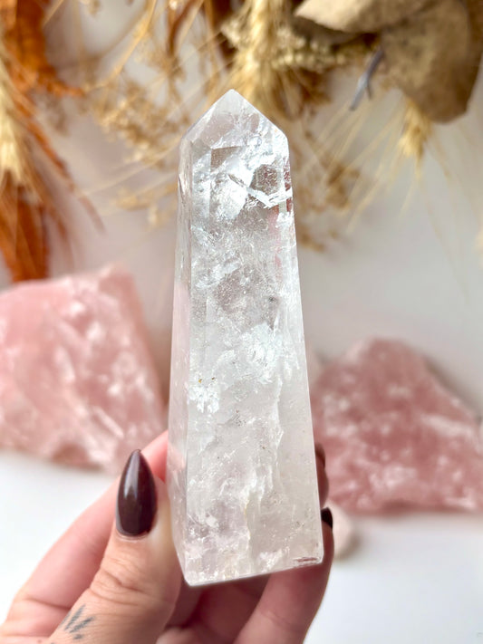 Clear Quartz Obelisk - Brazil