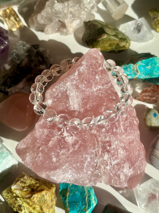 Rainbow Clear Quartz Bracelet