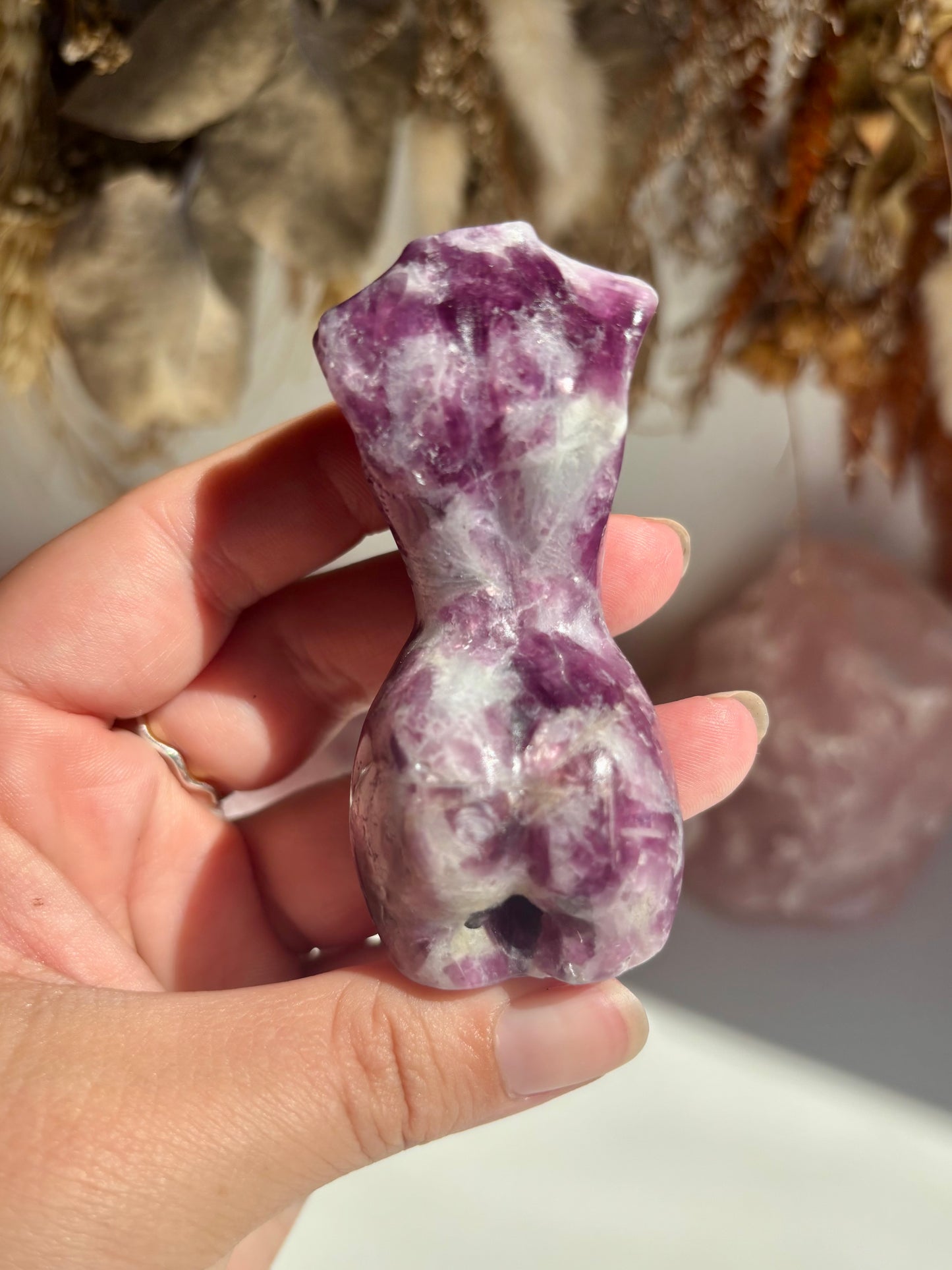 Purple Mica Womans Bodice