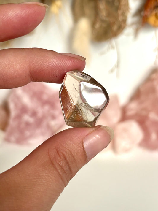 Faceted Smokey Quartz