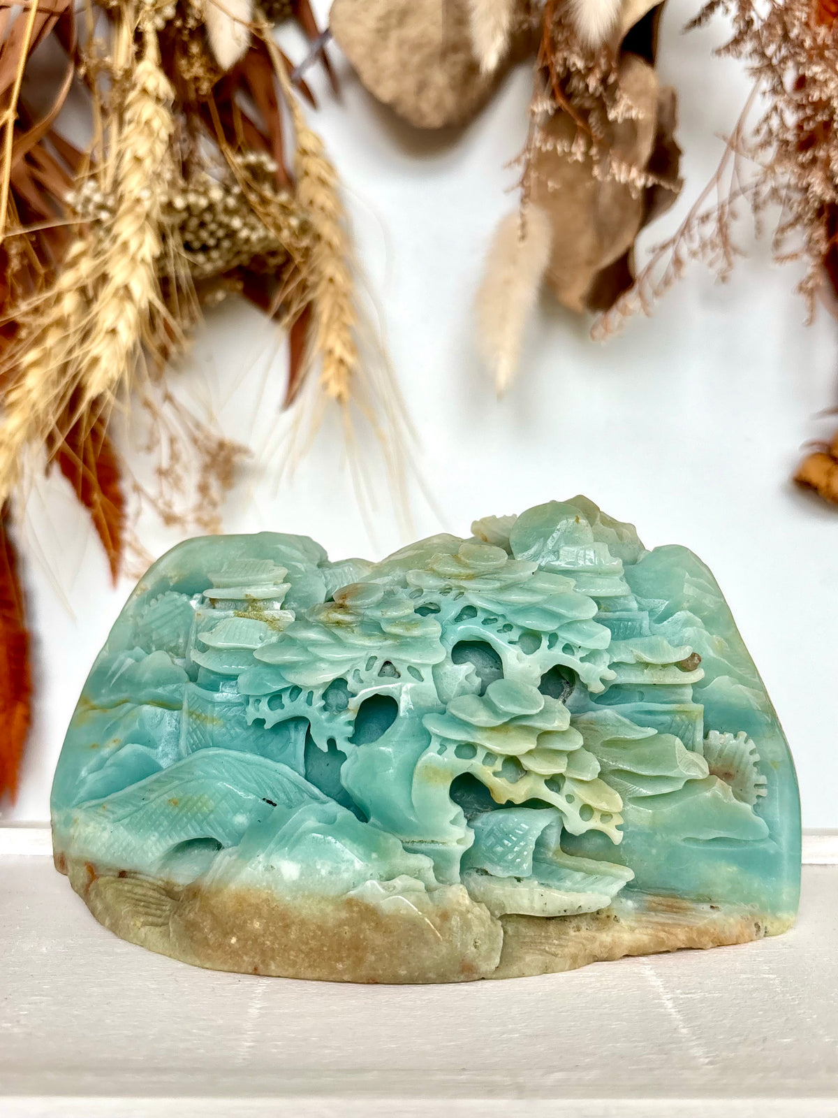 Caribbean Calcite Scenic Carving