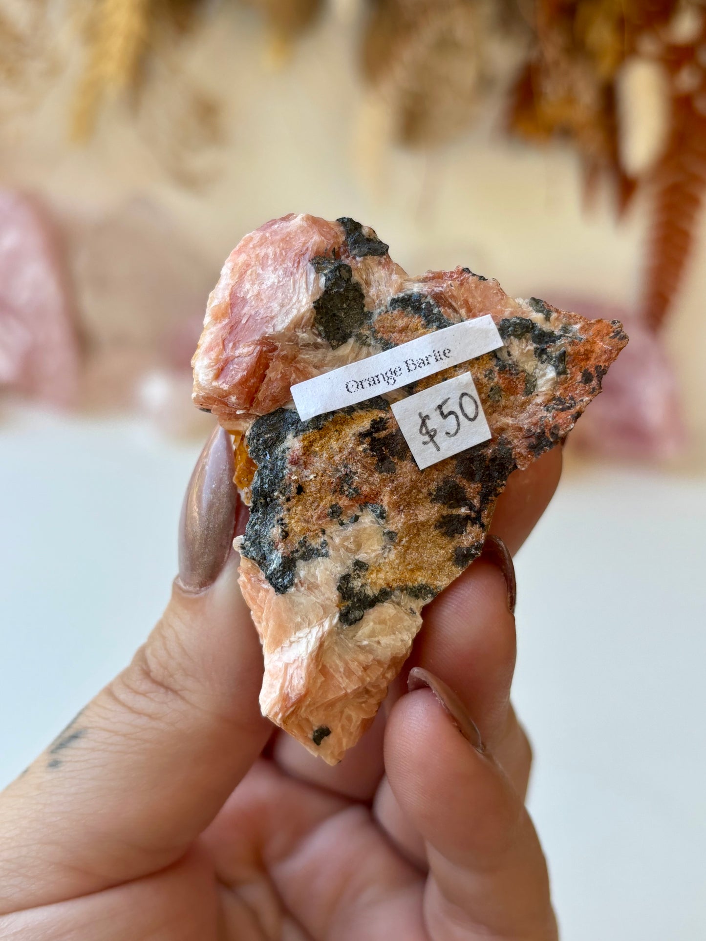 Orange Barite