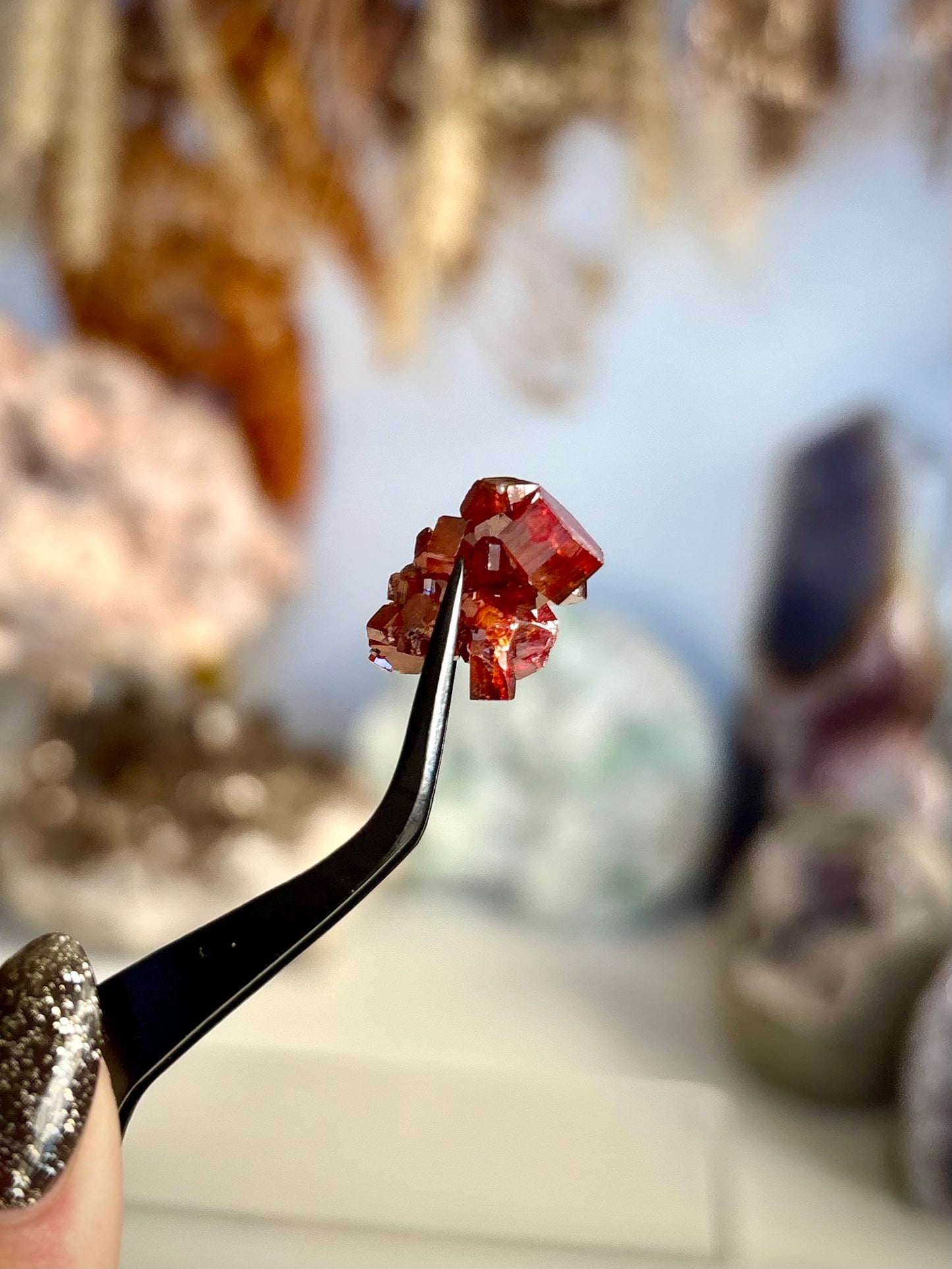 Vanadinite Crystal Specimen