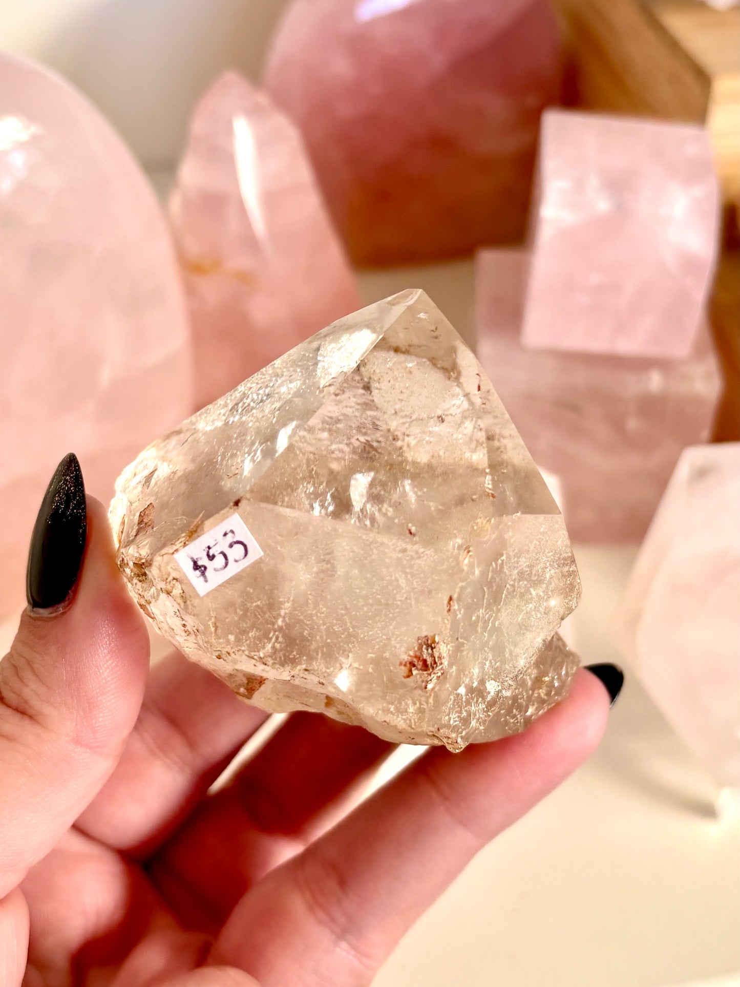 Quartz Natural Point with Penetrator