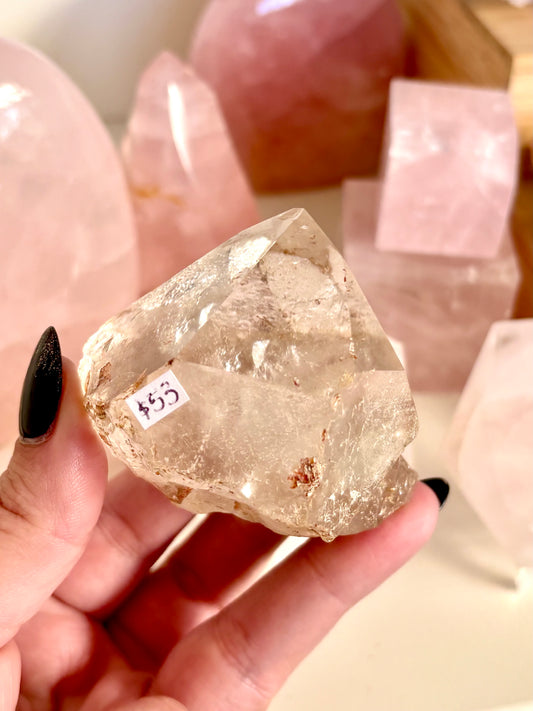 Quartz Natural Point with Penetrator
