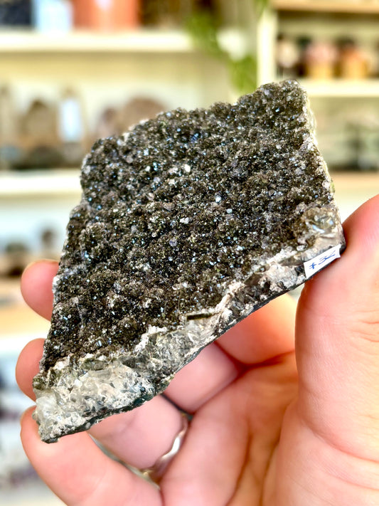 Black Amethyst Druse (Brazil)
