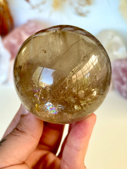Smoky Quartz Sphere
