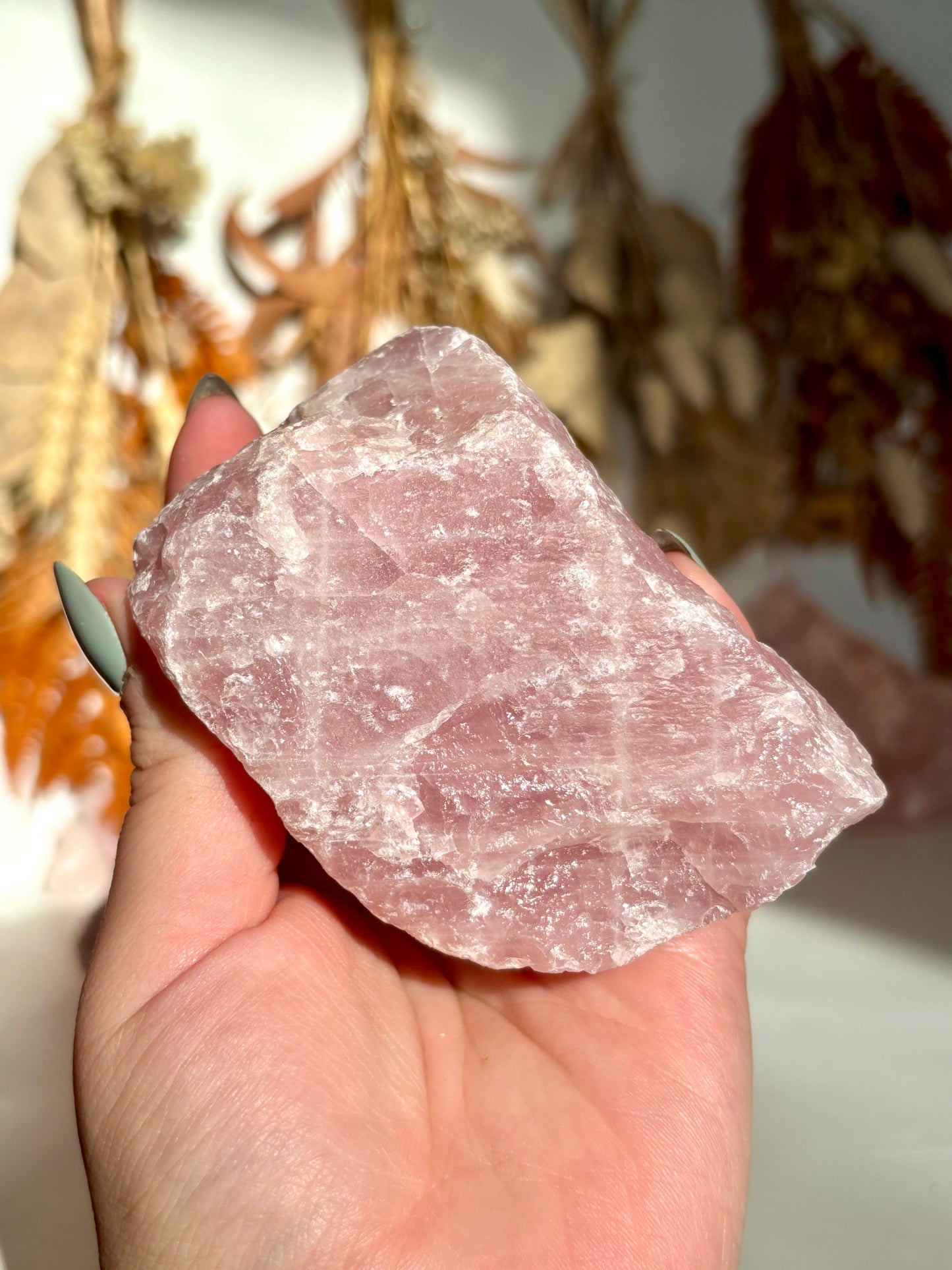 Madagascar Rose Quartz Chunk