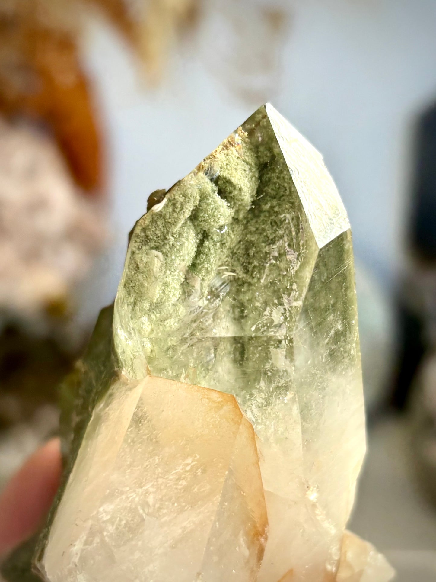 Chlorite Included Quartz - Resorption feature
