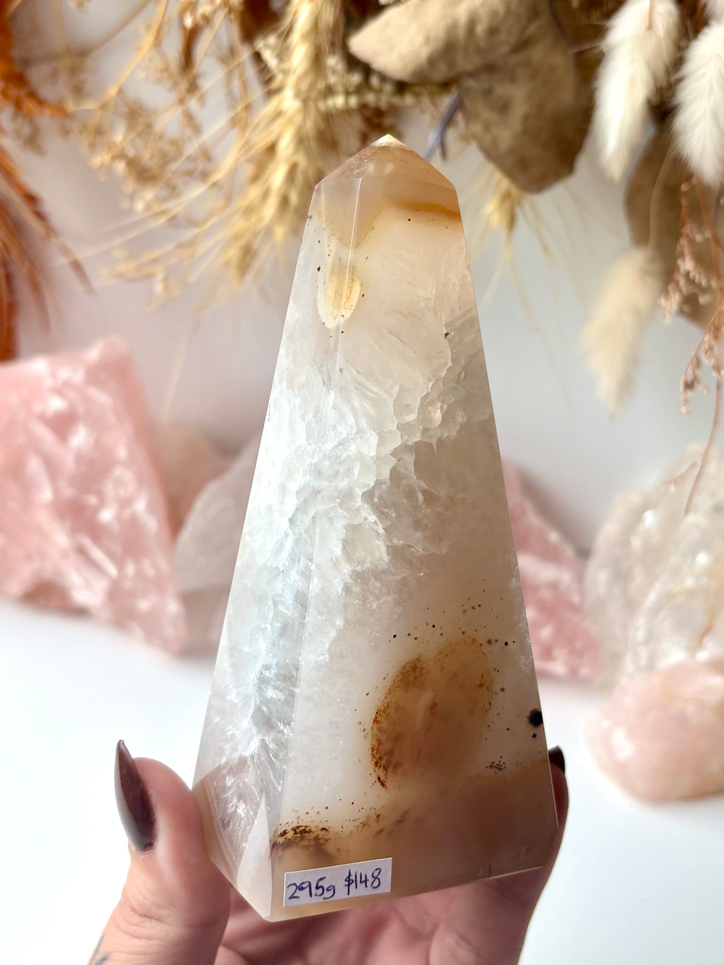 Druze Agate Obelisk - Brazil