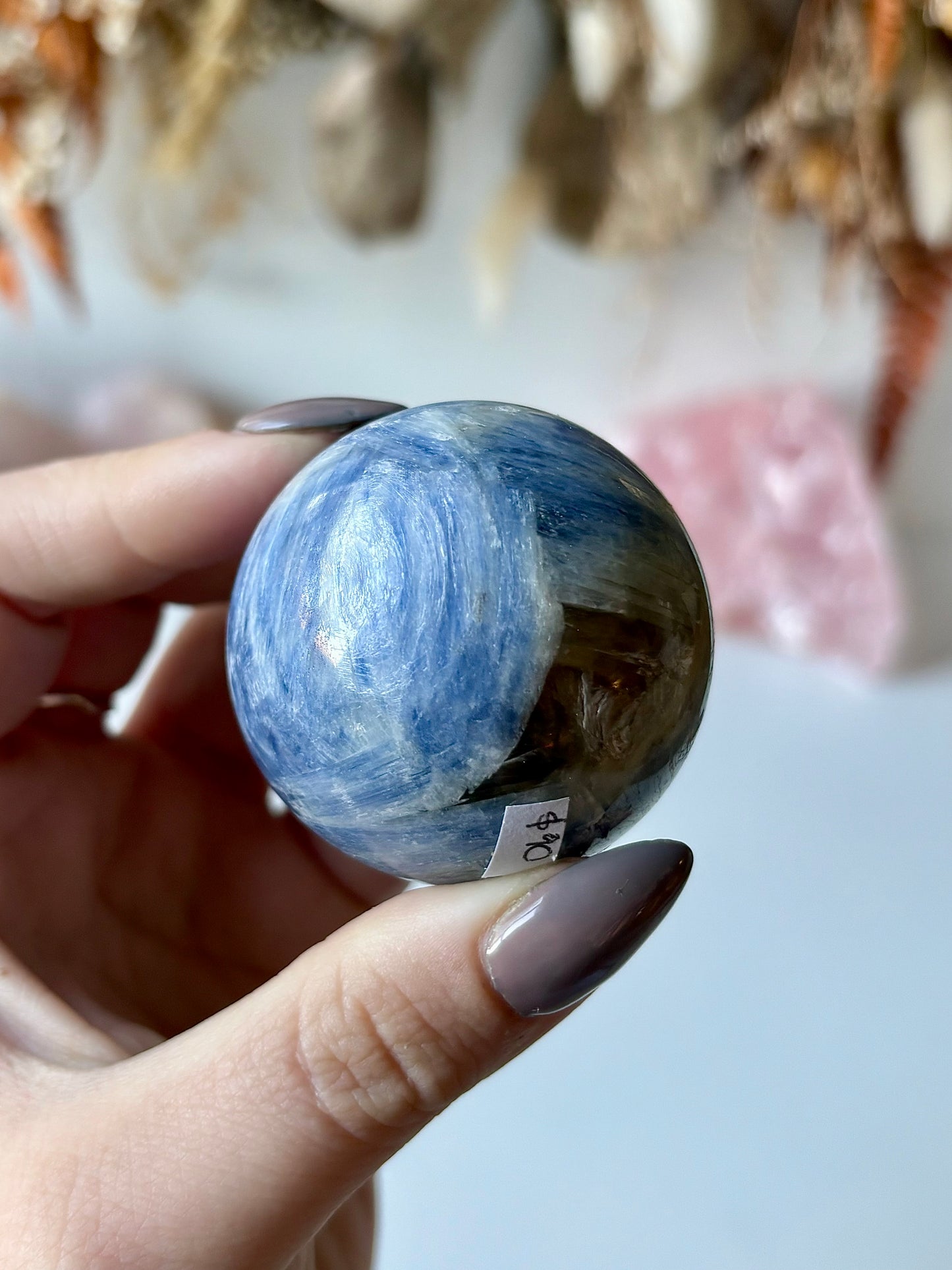 Blue Kyanite Sphere (A)