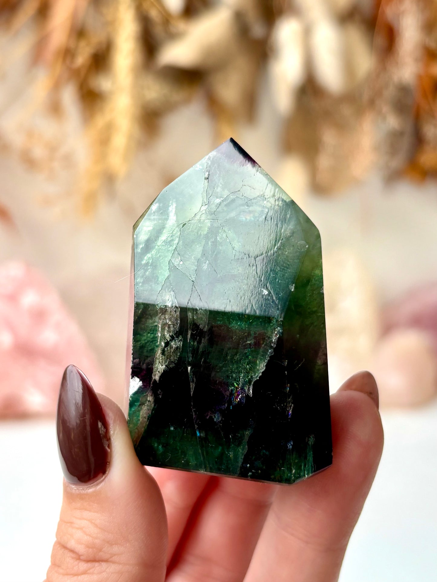 Rainbow Fluorite Tower