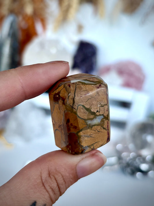 Indonesian Cotton Candy Agate Mini Freeform