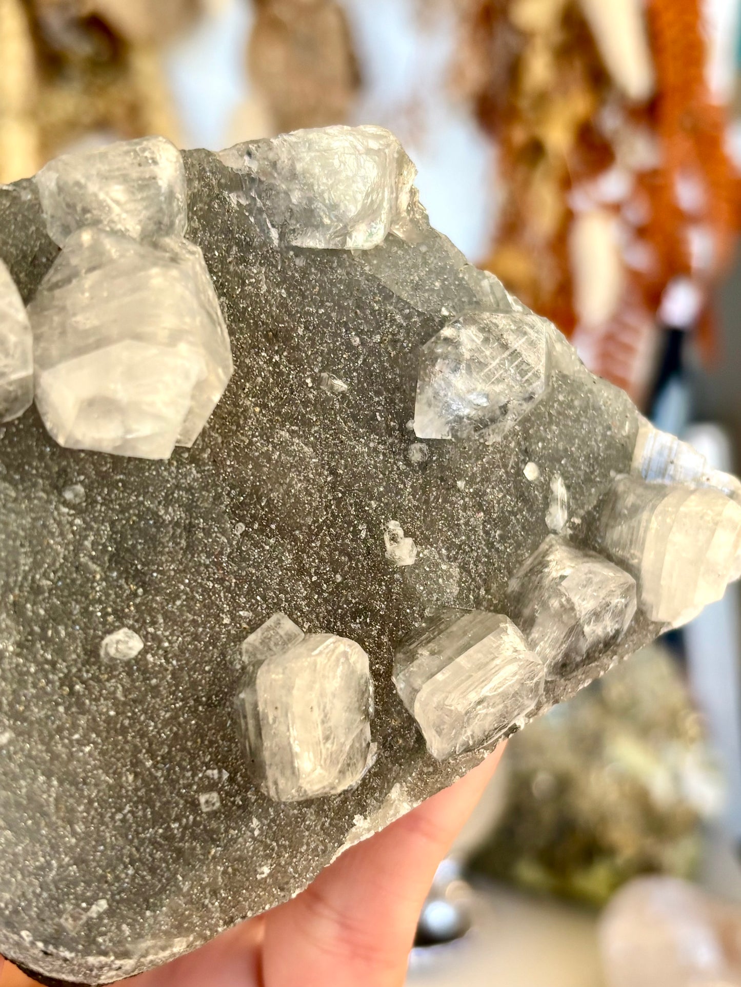Blue Chalcedony & Apophyllite
