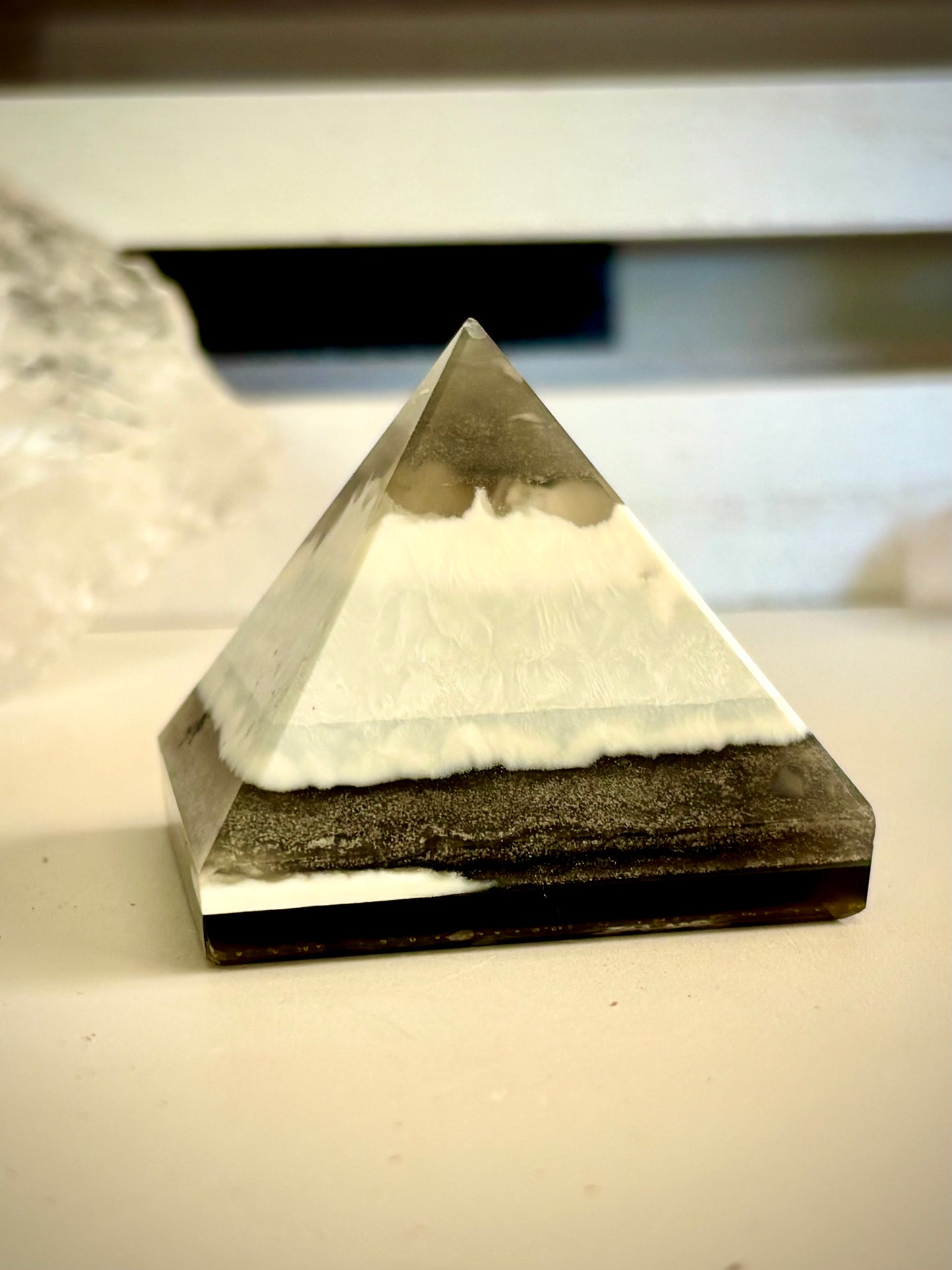 Blue Opal Pyramid