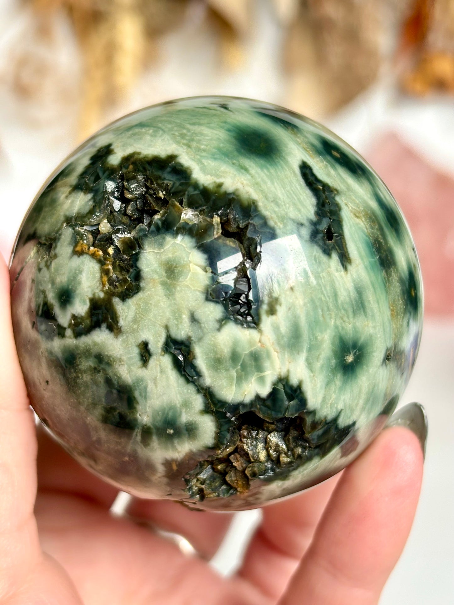 Ocean Jasper Sphere