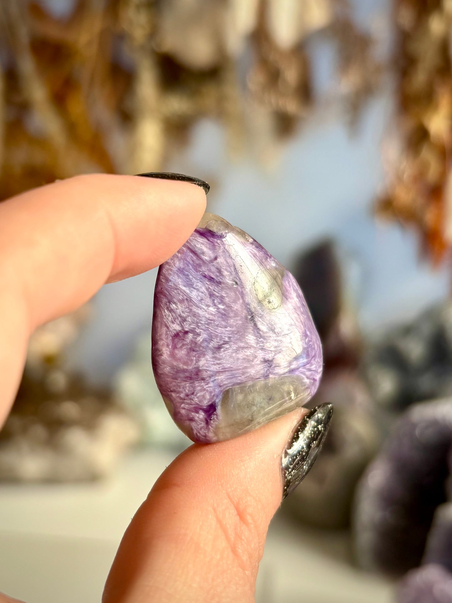Charoite Large Tumble - Siberia