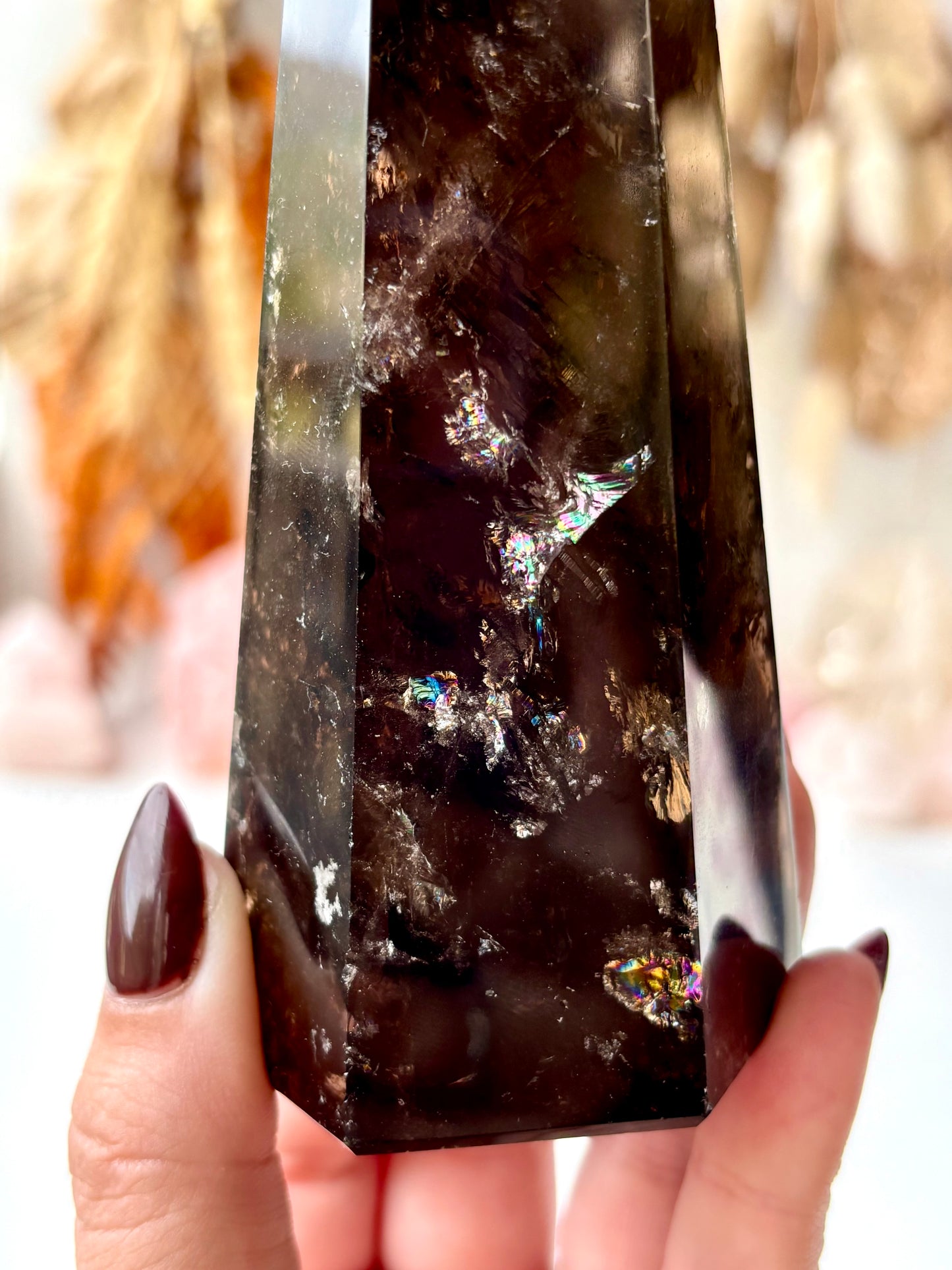 Smoky Quartz Tower