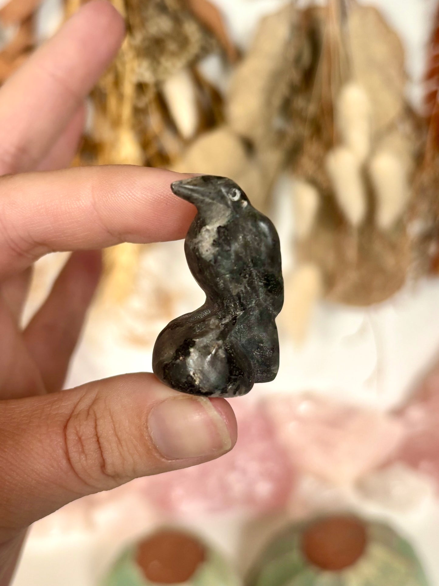 Larvikite Raven