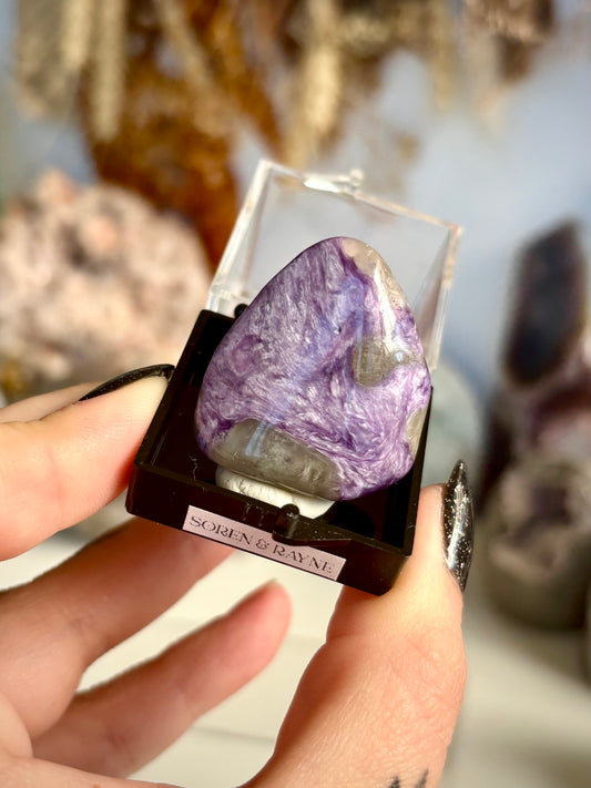 Charoite Large Tumble - Siberia