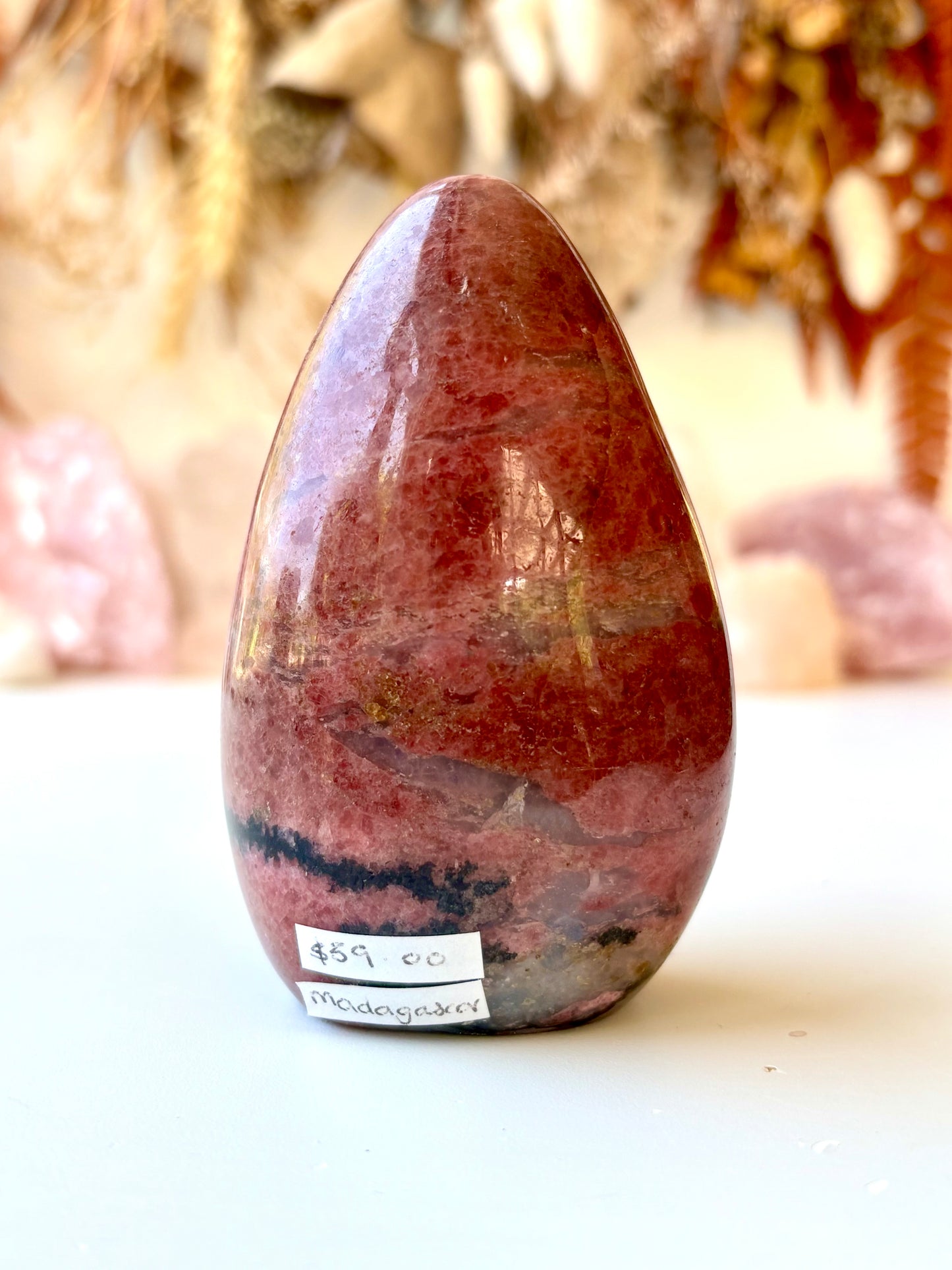 Rhodonite Freeform (Madagascar)