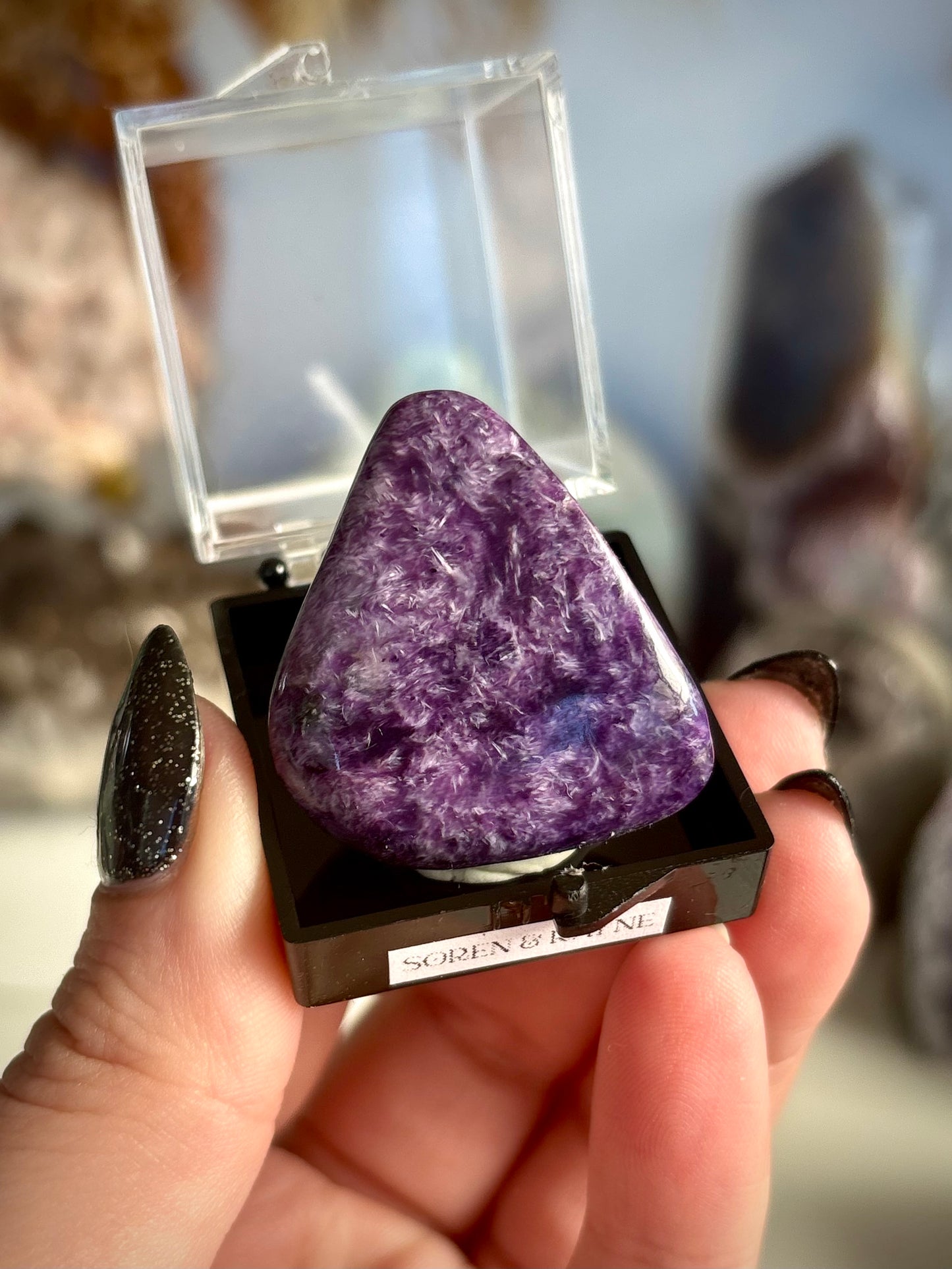 Charoite Large Tumble - Siberia