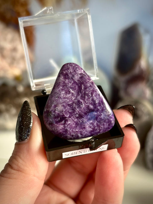 Charoite Large Tumble - Siberia