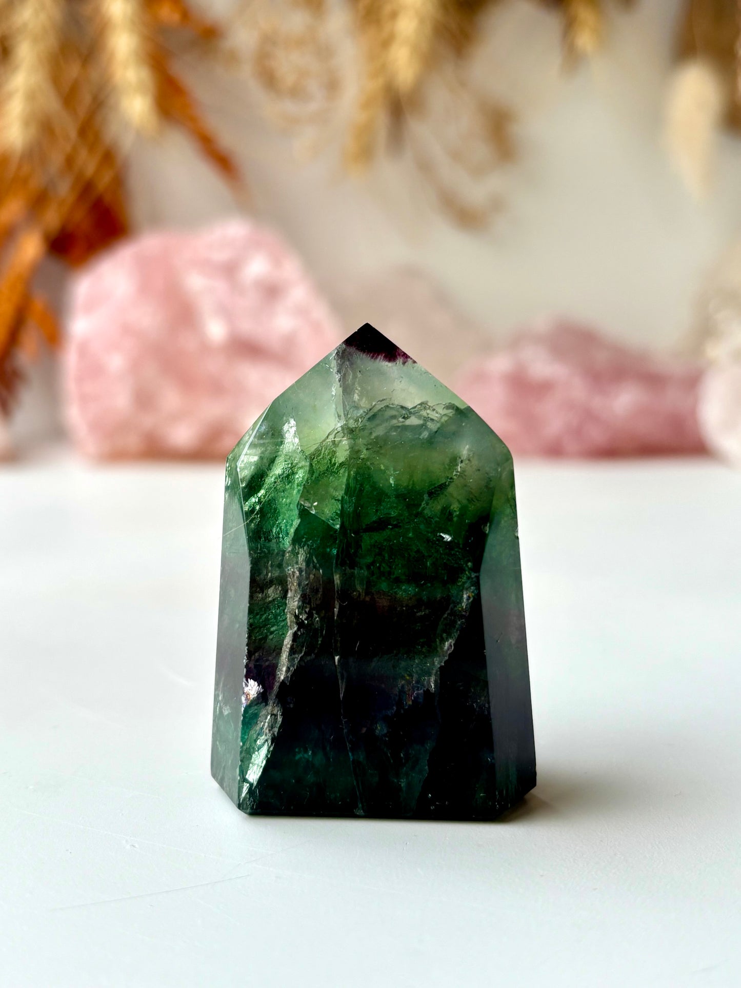 Rainbow Fluorite Tower