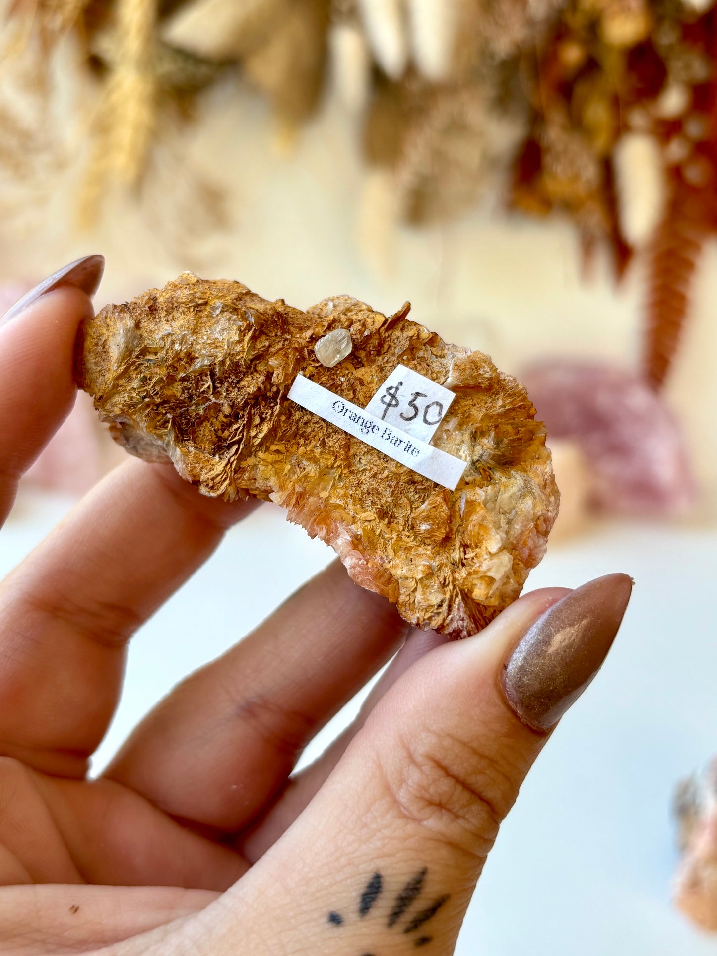 Orange Barite