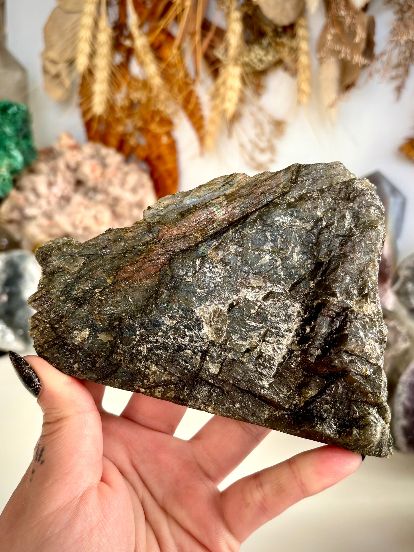Labradorite Polished Single Face