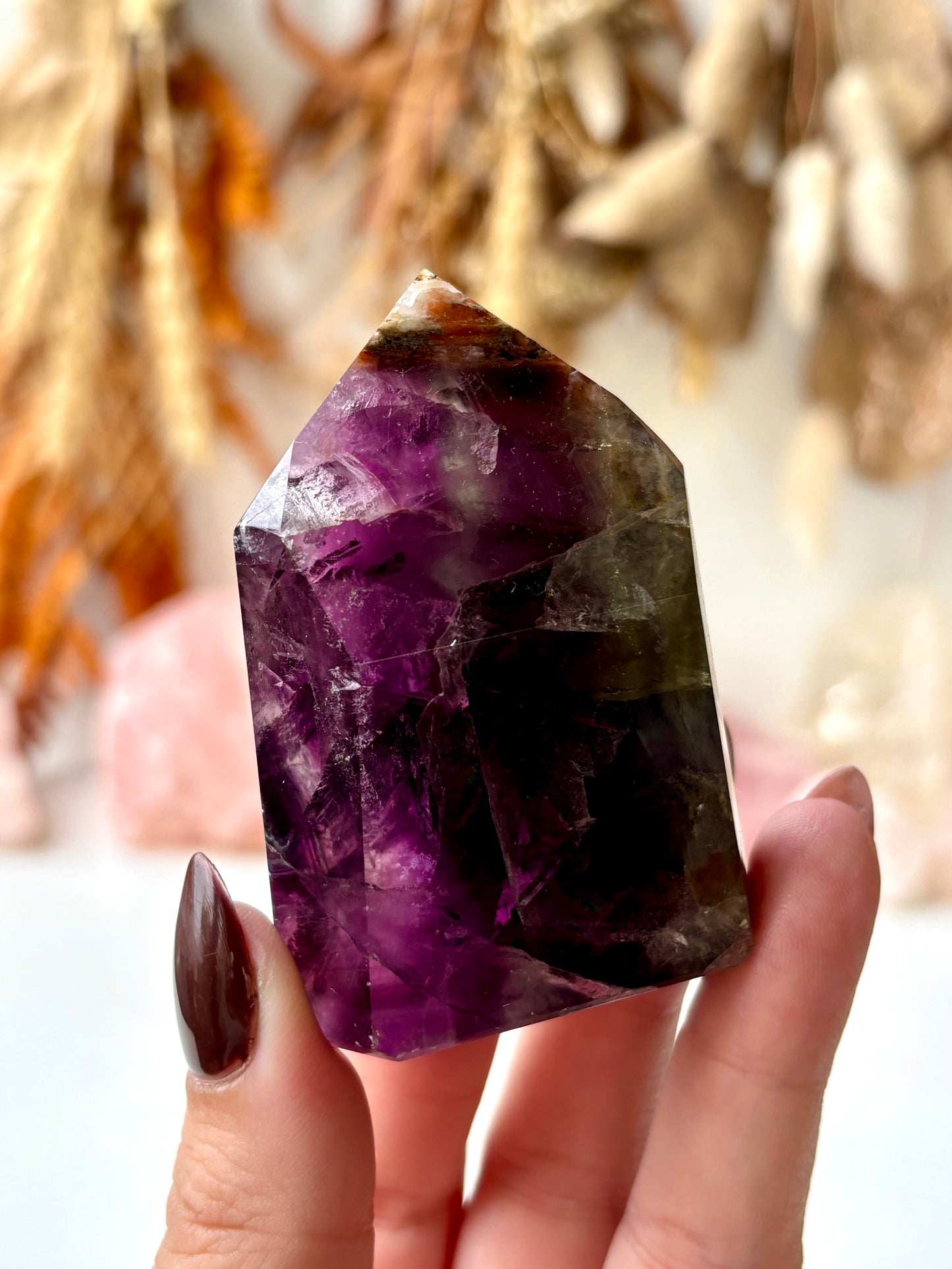 Rainbow Fluorite Tower