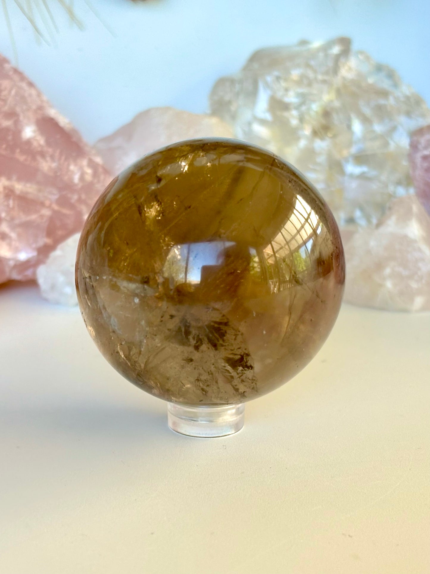 Smoky Quartz Sphere