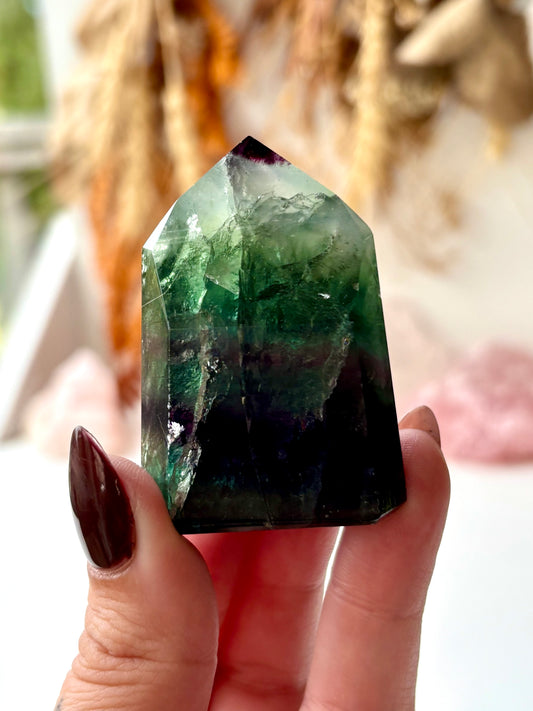 Rainbow Fluorite Tower