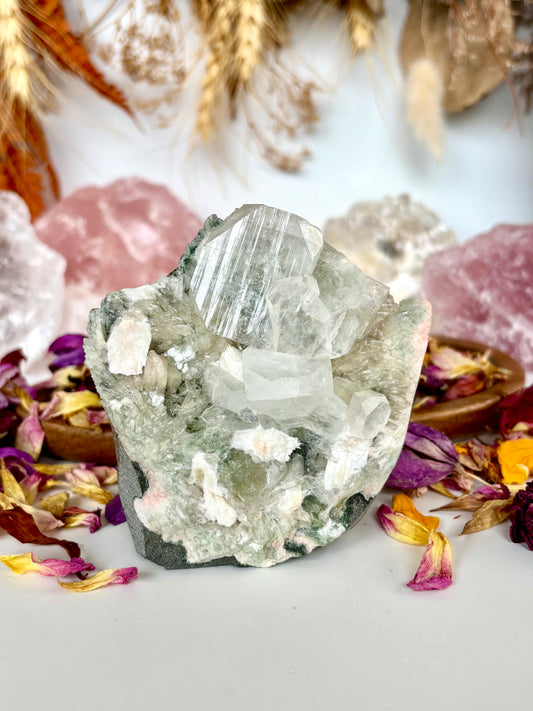 Apophyllite Cut Base