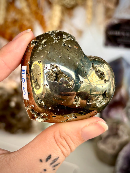Pyrite Heart - Peru
