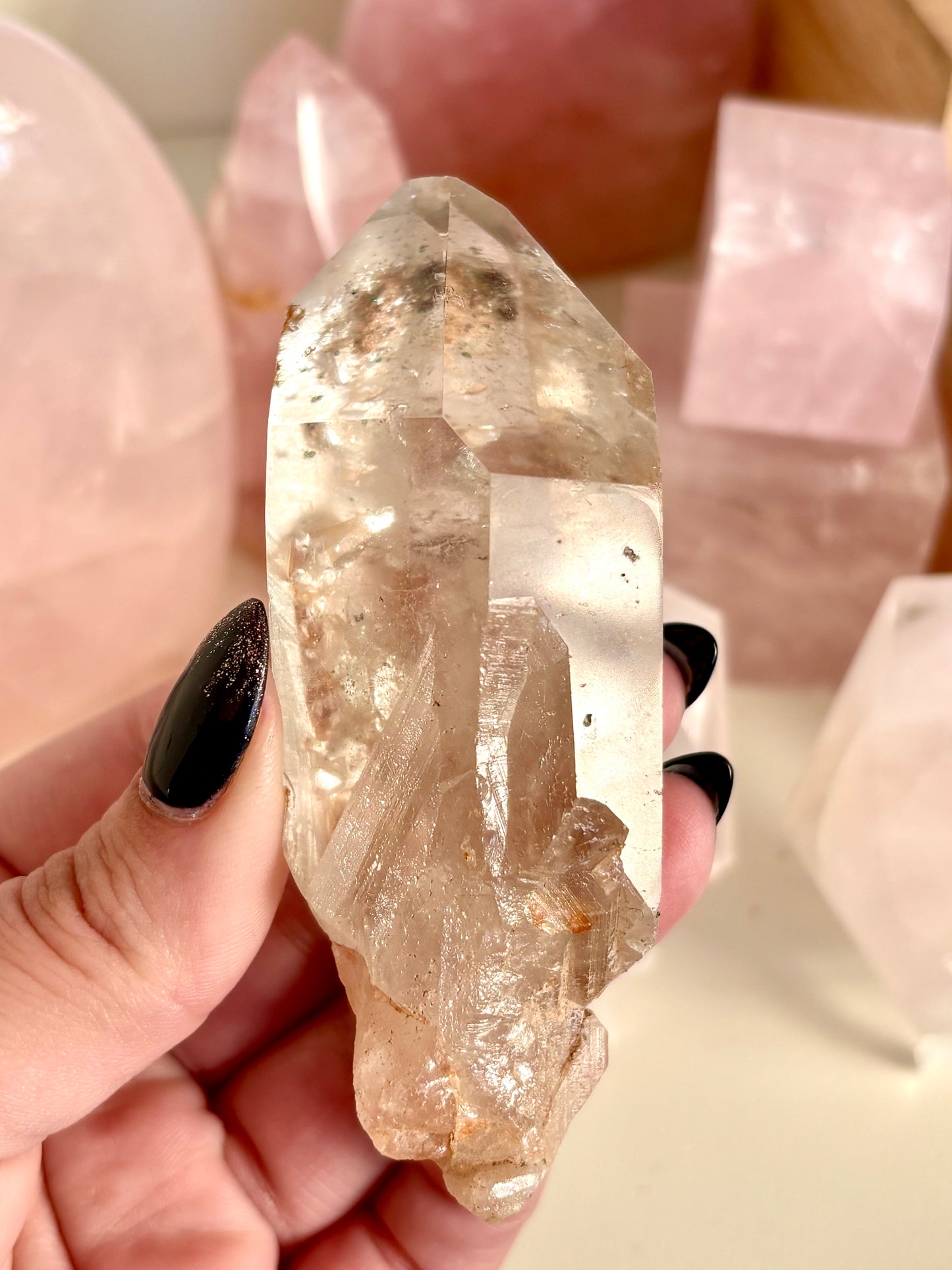 Quartz Natural Point with Penatrator