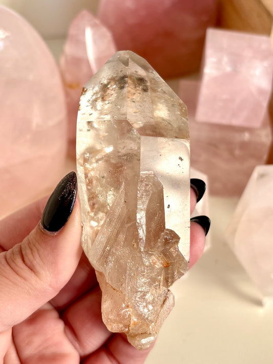 Quartz Natural Point with Penatrator