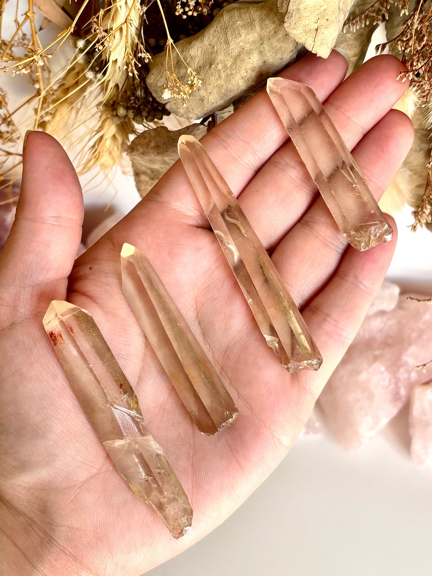 Smokey Lumerian Quartz Wand